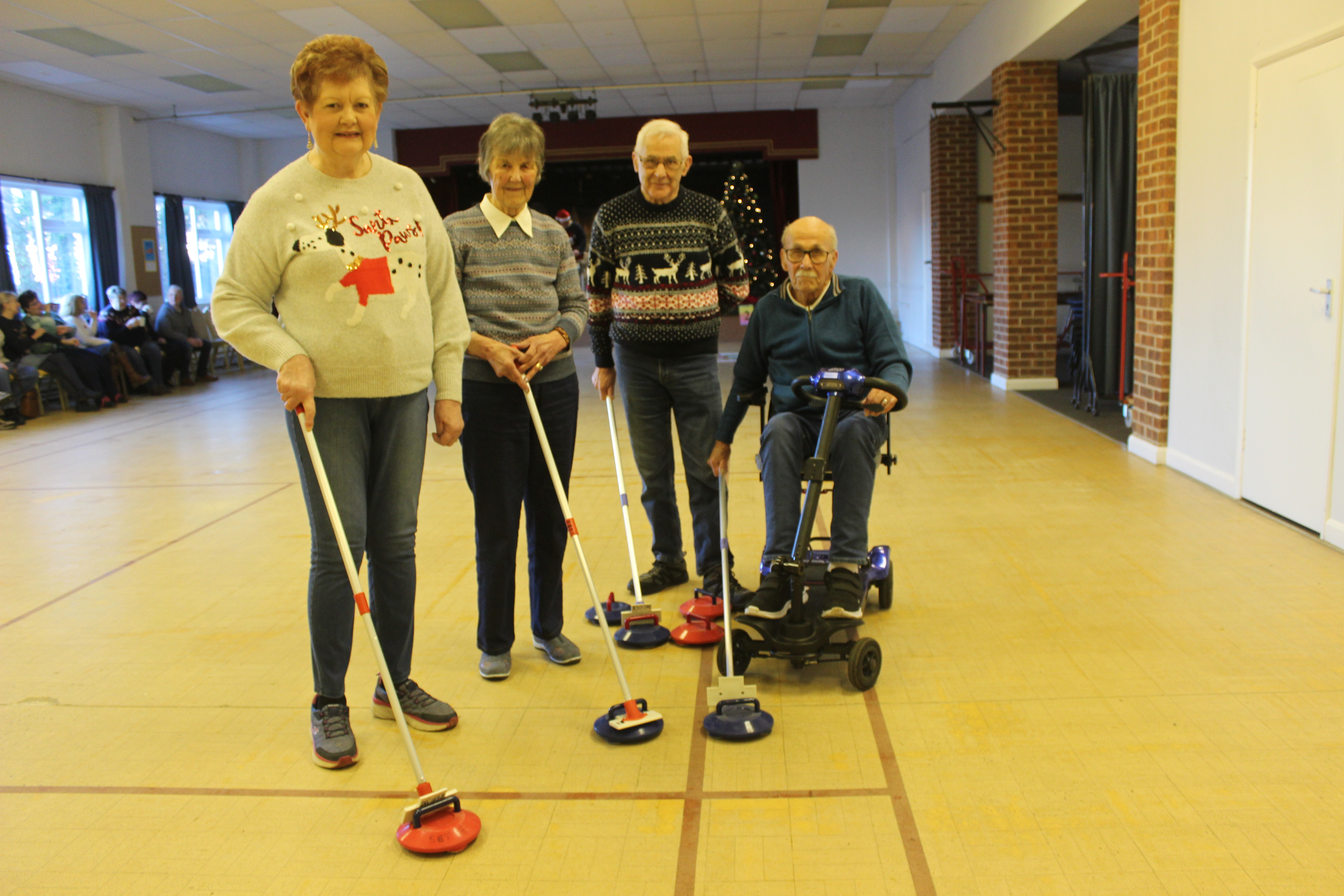 Kurling players set to use their new stones