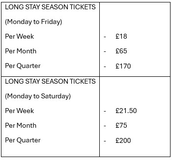 SKDC car park season tickets