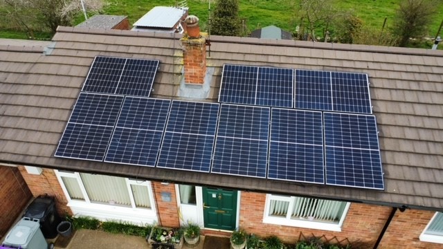 Solar array in South Kesteven